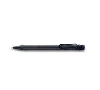 Lamy Stylo à bille rétractable Safari Umbra – Pointe M, grip ergonomique, recharge M16 noire