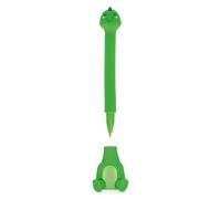 Legami – Stylo à bille Dino Stand-Ink Ovation avec base – Encre noire – Vert