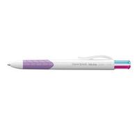 Stylo bille Papermate 4 couleurs fun Inkjoy Quatro rétractable pointe 1 mm - écriture moyenne
