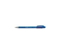 Paper‑Mate Stylo à bille Flexgrip – pointe moyenne, encre bleue, corps caoutchouc, capuchon