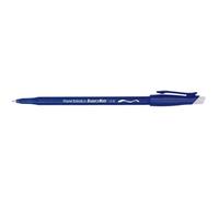 Stylo bille Papermate Replay effaçable à capuchon pointe 1 mm - Écriture moyenne - Bleu