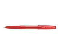 Pilot Stylos bille SUPER GRIP G à capuchon, pointe moyenne – Lot de 3 Rouge