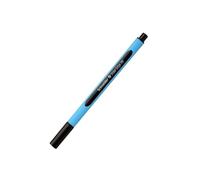 Stylo à bille pour instruments d'écriture Schneider Slider Edge, modèle à capuchon, XB, noir, couleur cyan-noir, (lot de 1)