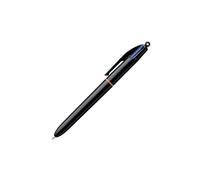 BIC Stylo bille 4 couleurs rétractable Pro – Noir 1 mm – Couleurs classiques