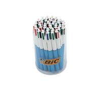Stylo à bille rétractable BIC 4Colours Original en présentoir de comptoir 36 stylos