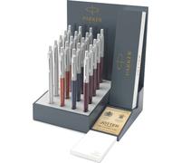 Stylo à bille rétractable PARKER JOTTER CORE, présentoir de 20 pièces