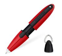 Stylo à bille roulante avec anneau de fixation Sheaffer E1925251 Ion | Rouge | Encre noire | Fixation aux dragonnes, ceintures, porte-clés, etc.