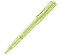 Stylo à bille roulante LAMY safari springgreen – un stylo dans une couleur tendance – ergonomique, rechargeable, cartouche d'encre incluse – pour l'école, l'université et le bureau