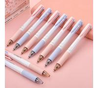 Stylo À Bille Sakura En Fleurs De Cerisier, 0.7mm, 2 Pièces/Lot, Mignon, 4 Couleurs, Japonais Kawaii, Fournitures Scolaires, Papeterie Cadeau