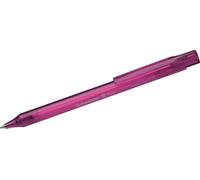 Stylo à bille Schneider Fave, corps translucide, plastique, recharge M, bleu, 50 pièces