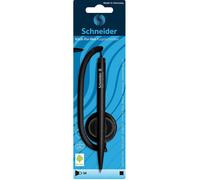 Schneider Pen Stylo à bille Klick-Fix avec porte-stylo Noir