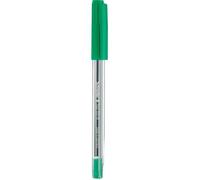 Stylo à bille - SCHNEIDER - Tops 505 - Pointe Moyenne - Couleur Verte - Corps Transparent