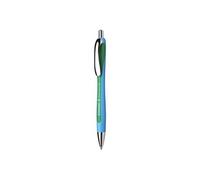 Schneider Pen Stylo-bille Slider Rave 132504 rétractable et rechargeable 1 mm encre indélébile vert