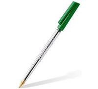 Stylo À Bille - Vert - Pointe Médium - Staedtler