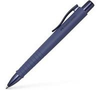 Stylo à bille - Violet - Encre bleue - Pointe moyenne - Grip - Rétractable - Faber-castell - Poly Ball Violet