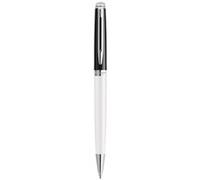 Waterman Stylo bille Hémisphère Noir et Blanc pointe 1 mm écriture moyenne
