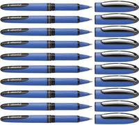 Stylo à boules de roulette - Stylo à encre liquide - écriture quotidienne - Point de cône hybride - 0,5 mm - Noir