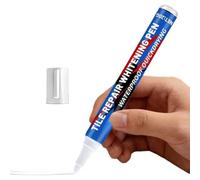 Stylo à coulis blanc - Colorant de mastic imperméable, marqueur de restauration de ligne de carrelage, composé de remplissage à séchage rapide | Revêtement de couverture longue durée, applicateur rafr