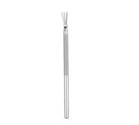 Stylo à dessin à 7 broches à rayures pour ongles - Pointe pinceau ultra fine - Poignée ergonomique pour réparation de textiles
