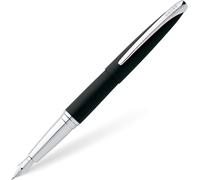 Stylo Plume Cross ATX Basalte Noir Nib Extra Fin Avec Couvercle À Détacher