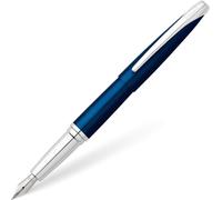 Stylo À Encre À Pointe Fine Translucide Bleu Avec Couvercle À Détachement