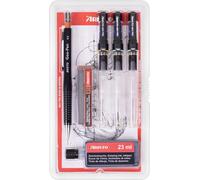 Stylo à encre de Chine Aristo mg1 par set de 3, 0,35/0,5/0,7 mm
