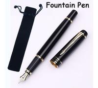 Stylo À Encre De Luxe H1501, Haute Qualité, Entièrement En Métal, Pointe 0.5mm, Flèche Dorée, Clip, Papeterie Scolaire Et De Bureau