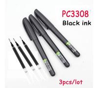 Stylo À Encre Gel Business, 0.5mm/0.7mm, Noir/Bleu/Rouge, Recharge, Fournitures Scolaires Et De Bureau, Stylo Neutre
