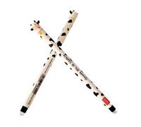 Stylo à encre gel effaçable - Legami - vache - 0,7 mm - Encre noire - Effaçable