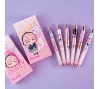 Stylo À Encre Gel Mécanique De 0.5mm Pour Filles, 2 Pièces/Ensemble, Fournitures D'écriture Mignonnes Pour École Et Bureau, Papeterie Décorative, Cadeau Pour Étudiants