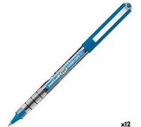 Uni-Ball Stylo à bille d'encre liquide Eye Ocean Care 0,5 mm Bleu 12 unités