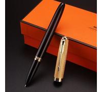 Stylo À Plume En Bois/Cuivre, 85 Pièces, Avec Pince À Flèche Dorée, Pointe Extra Fine, Signature De Bureau, Écriture À L'école, A6214