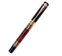 Stylo À Plume Recharge D'encre En Métal De Haute Qualité, Signature Écriture Lisse, Calligraphie, Cadeau D'affaires