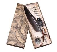 Stylo À Plumes Avec 5 Plumes, Calligraphie Anglaise Rétro, Cadeau De Papeterie, Offre Spéciale