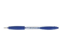 Stylo bille Bic Atlantis rétractable 0,7 mm - bleu