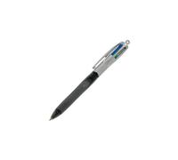 Stylo bille rétractable Bic Grip 4 couleurs classiques