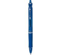 Pilot Pen Stylo bille Acroball rétractable pointe moyenne, écriture moyenne, bleu