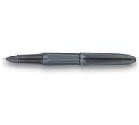 Stylo-bille Aero, couleur grise, en aluminium, pointe de 0,3 mm, design élégant
