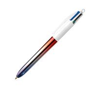 Stylo bille Bic 4 couleurs Gradient rétractable pointe 1 mm - écriture moyenne