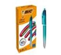 Stylo bille BIC 4 Couleurs Smooth Bleu-Vert G