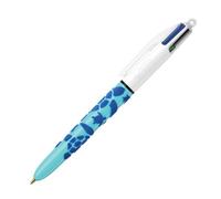 Stylo bille Bic 4 couleurs Velours rétractable pointe 1 mm - écriture moyenne