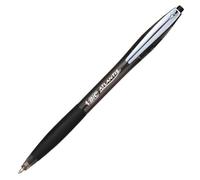 Stylo bille Bic Atlantis premium rétractable - écriture moyenne - noir