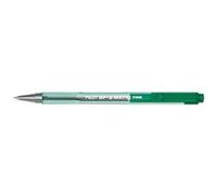 Stylo-bille pilot bp-s écriture fine 0.3mm encre douce pointe indéformable rechargeable corps translucide coloris vert