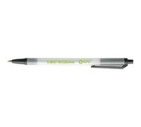 Stylo bille Bic Ecolution Round Stic rétractable - noir
