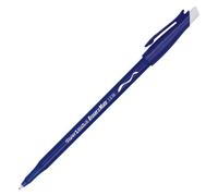Stylo bille Papermate Replay effaçable à capuchon pointe 1 mm - Écriture moyenne - Bleu