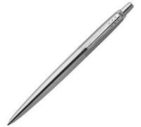 Parker Stylo bille Jotter Acier inoxydable, encre bleue, pointe moyenne