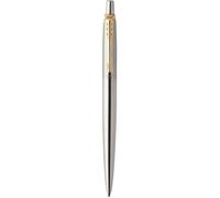 Stylo bille - PARKER - Jotter - Acier - Rechargeable - Pointe moyenne
