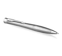 Parker Pens Stylo bille Urban Twist métal brossé pointe moyenne 0,7 mm