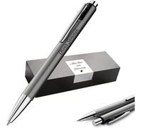 Stylo bille Pelikan Snap avec gravure - Stylo personnalisé + étui - Cadeau pour l'école - Bureau et études (rose doré)