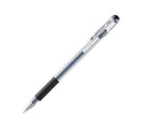 Stylo bille Pentel Hybrid Gel Grip K118 pointe 0,8 mm - écriture moyenne - noir